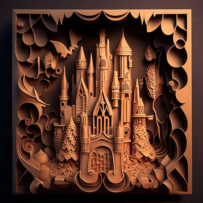 3D model Castle of Illusion game (STL)